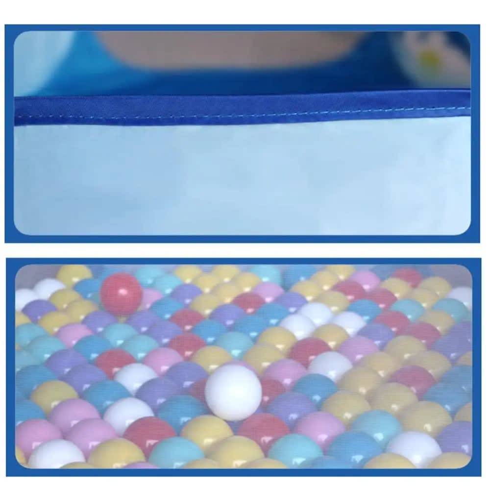 OUTAD Baby Ball Pit: Foldable Washable Toy Pool with Dolphin Pattern